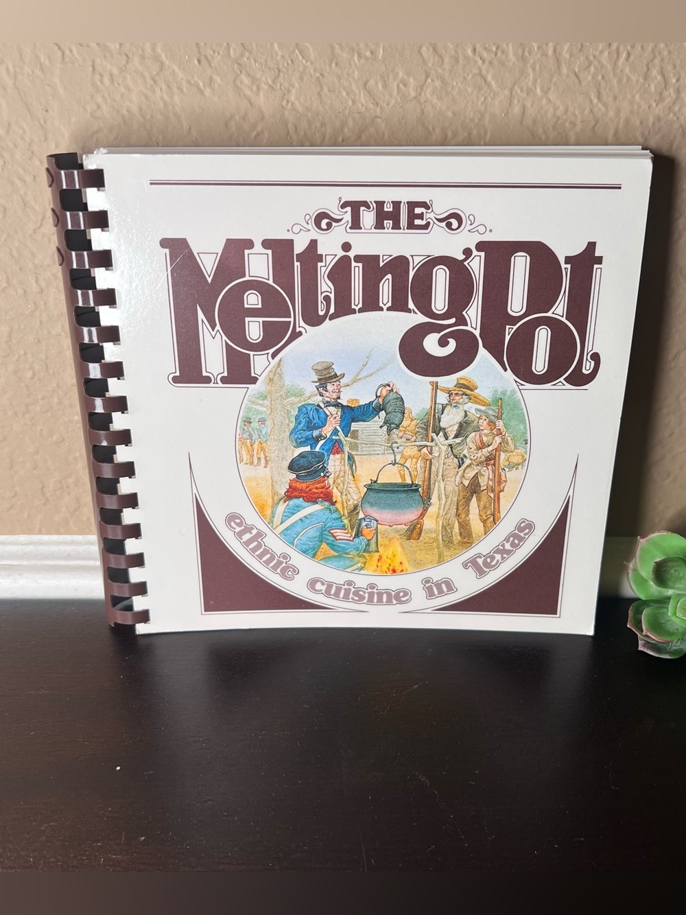 Vintage 1989 The Melting Pot Ethnic Cuisine in Texas Cookbook